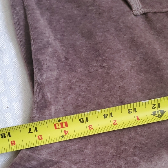 Juicy Couture Dusty Pink Brown  Zip-Up Hoodie Set SIZE L - Picture 14 of 14